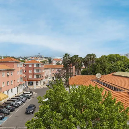 Paco De Arco T3 Apartment, Cp153 1º Perfect Spot In Town Center Lejlighed